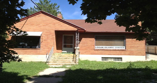 Logan Islamic Center in the summertime